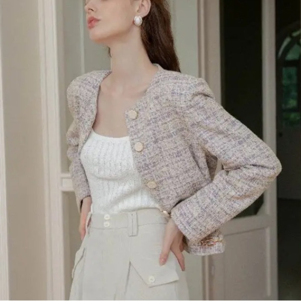 Petite Studio Emerson Tweed Jacket XXS